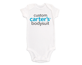 Custom Carters Short Sleeve Bodysuit